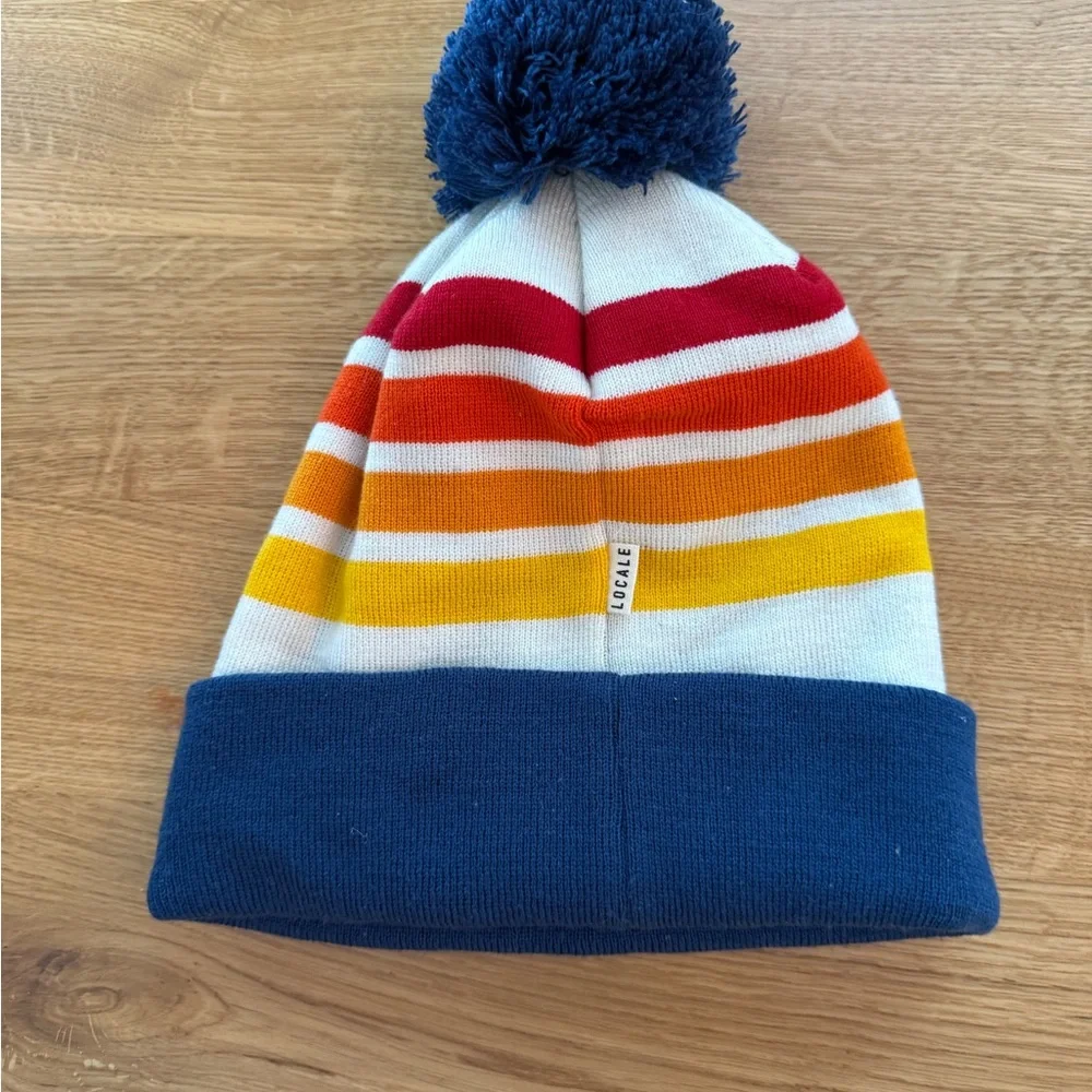 Kids' Striped Beanie - Picture 2 of 3